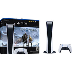 Sony PS5, PlayStation 5 Console Digital Edition God of War Ragnarök Bundle, Games Download Included Ultra High Speed PS 5