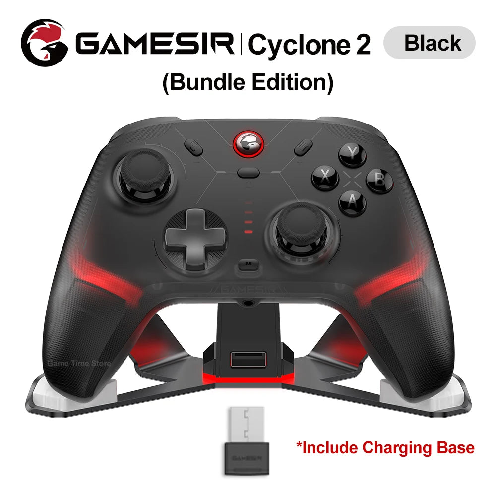 Gamesir Cyclone 2 Pro Nintendo Switch Wireless Gaming Controller RGB Gamepad for Switch PC Android Ios New MAG-RES TMR Joysticks