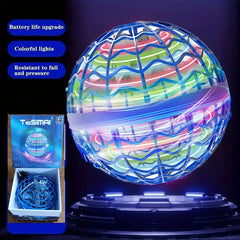 Flying Ball Magic Ball Indoor/Outdoor Flying Rotating Drone Induction Gyroscope Christmas Children's Gift Stress Relieving Toy