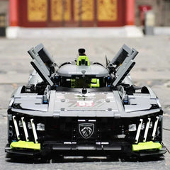 Supercar Bricks 1775pcs 9X8 24H Super Racing Car Leo Mans Building BlocksToy Hybrid Hypercar Model Kids Adult Gifts 42156