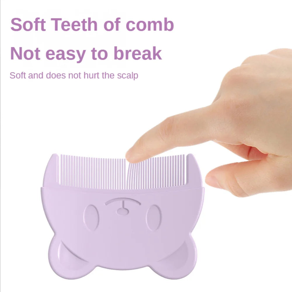 Baby Care Accessories Fetal Head Fat Comb Infant Bathing Soft Comb Newborn Hair Cleaning Supplies Infant Silicon Head Massager