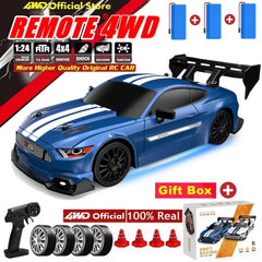 4WD RC Drift Car Remote Control GTRPRO AE86PRO Model 4x4 Racing RTR Radio Truck Vehicle Toy Gift for Boy Girl Children Kid Adult