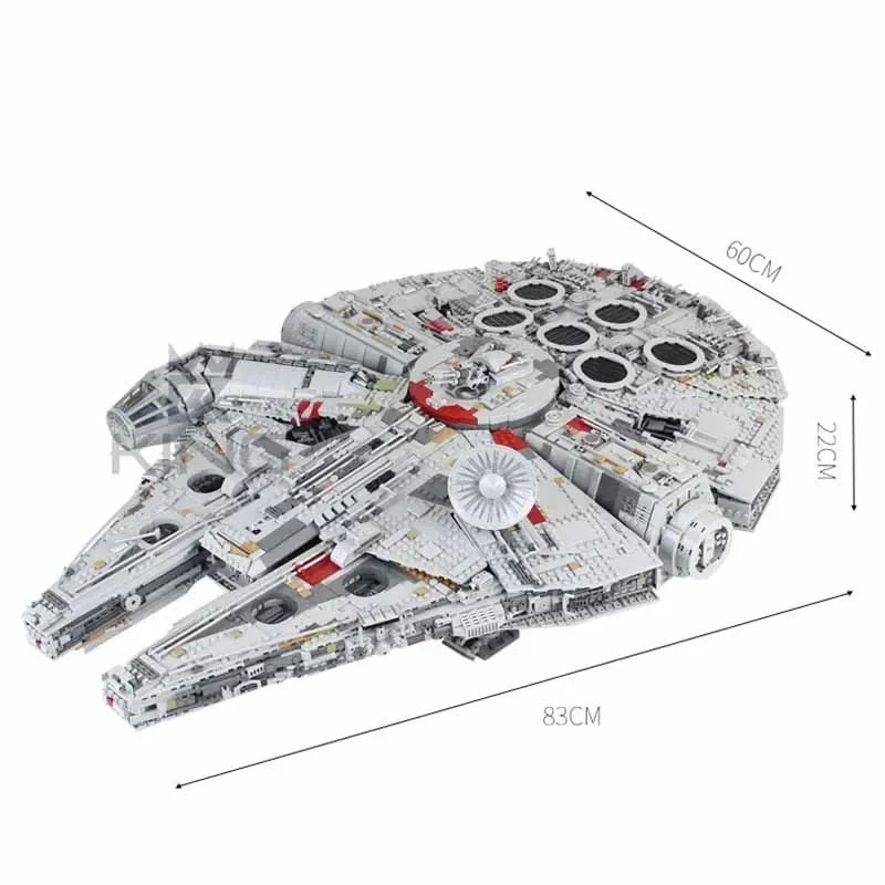 In stock Falcon Ship Building Blocks Bricks Toys Compatible Christmas Birthday Gifts05132 75192