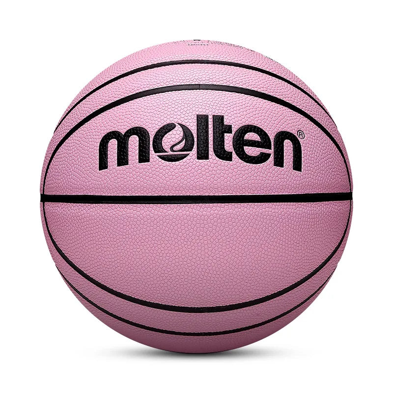 Molten Basketball Balls Official Size 7/6/5 Soft Wear-resistant PU Material Outdoor Basketball Training Game Colorful baloncesto