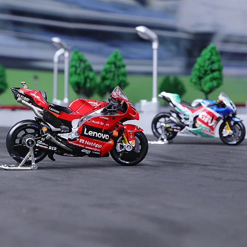 Maisto 1:18 NEW 2023 Ducati Lenovo Team  #1 Bagnaia Champion Moto GP Racing casting alloy motorcycle Model collection gift toy