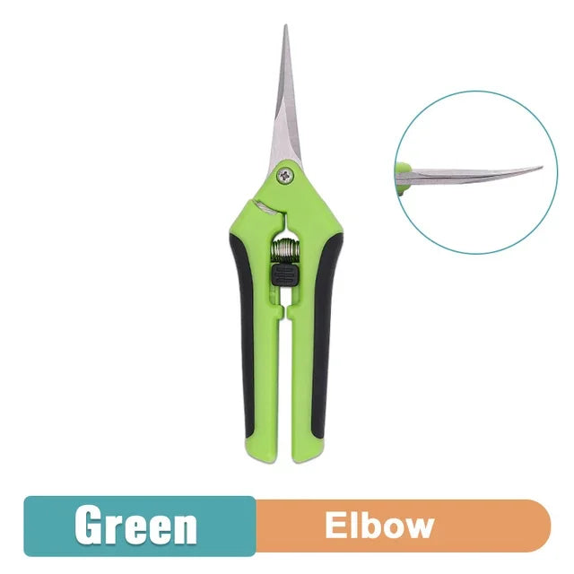 Garden Tools Secateurs Bonsai Shears Metal Gardening Scissor Pruning Tool Hand Cutter Fruit Picking Weed Household Potted 1PC