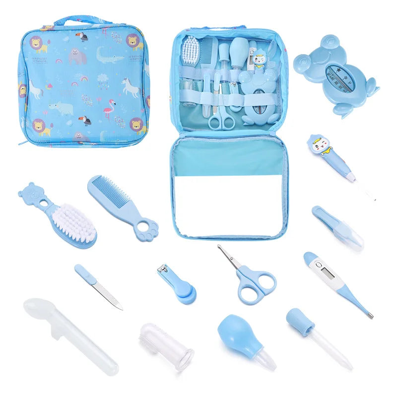 13-Pack Baby Care Kit Baby Hygiene Kit Items Babies Accessories Newborn Care Complete Professional Nursing Tools Mother Kids