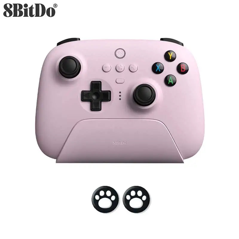 8BitDo Ultimate Wireless 2.4G Gaming Controller with Charging Dock, Hall Joystick Gamepad for PC, Windows 10, 11, Steam, Android