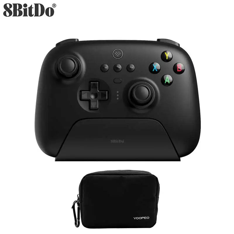 8BitDo Ultimate Wireless 2.4G Gaming Controller with Charging Dock, Hall Joystick Gamepad for PC, Windows 10, 11, Steam, Android