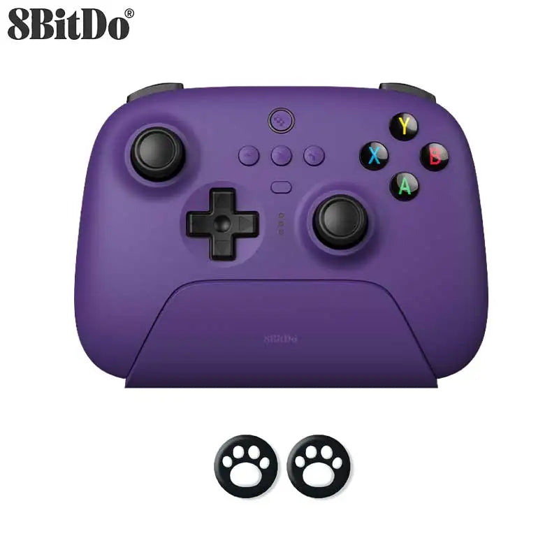 8BitDo Ultimate Wireless 2.4G Gaming Controller with Charging Dock, Hall Joystick Gamepad for PC, Windows 10, 11, Steam, Android