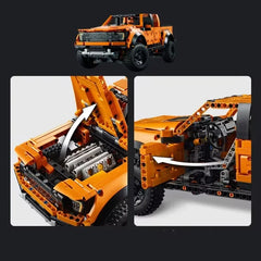 2024 New1379PCS Tech :10 F-150 Truck Car Blocks Pick Up Off-Road Bricks MOC 42126 Assemble Toy For Kids Boy Birthday Gifts Toys