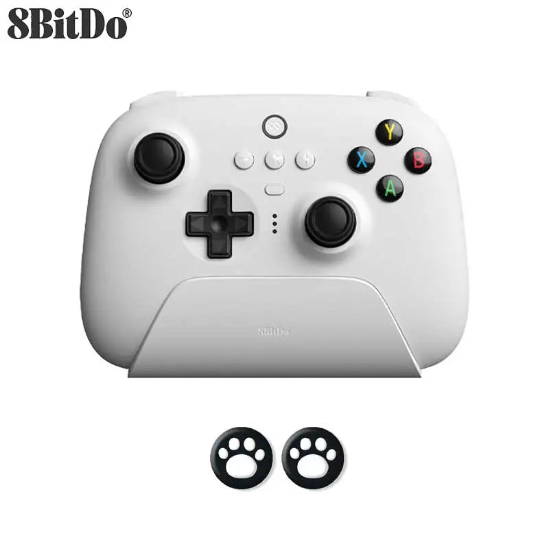 8BitDo Ultimate Wireless 2.4G Gaming Controller with Charging Dock, Hall Joystick Gamepad for PC, Windows 10, 11, Steam, Android