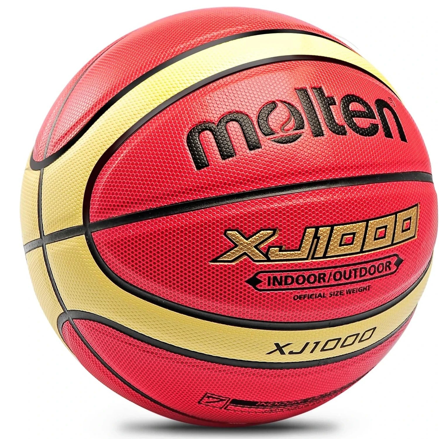 Molten Basketball Ball XJ1000 EZK Official Size 7/6/5 PU Leather for Outdoor Indoor Match Training Men Women Teenager Baloncesto