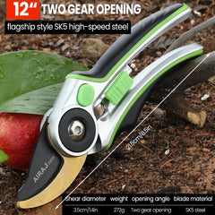 AIRAJ Pruning Shears Weed Removal Professional Tools Garden Shears Thick Branches Apple Pruner Garden Home & Garden Hand Tools