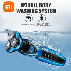 Xiaomi Rotary Shaver Electric Razor Beard Trimmer Rechargeable Hair Cutting Shaving Machine Clipper for Men Waterproof