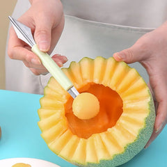 Multi Function Fruit Carving Knife Watermelon Baller Ice Cream Dig Ball Scoop Spoon Baller Kitchen DIY Cold Dishes Tools Gadgets