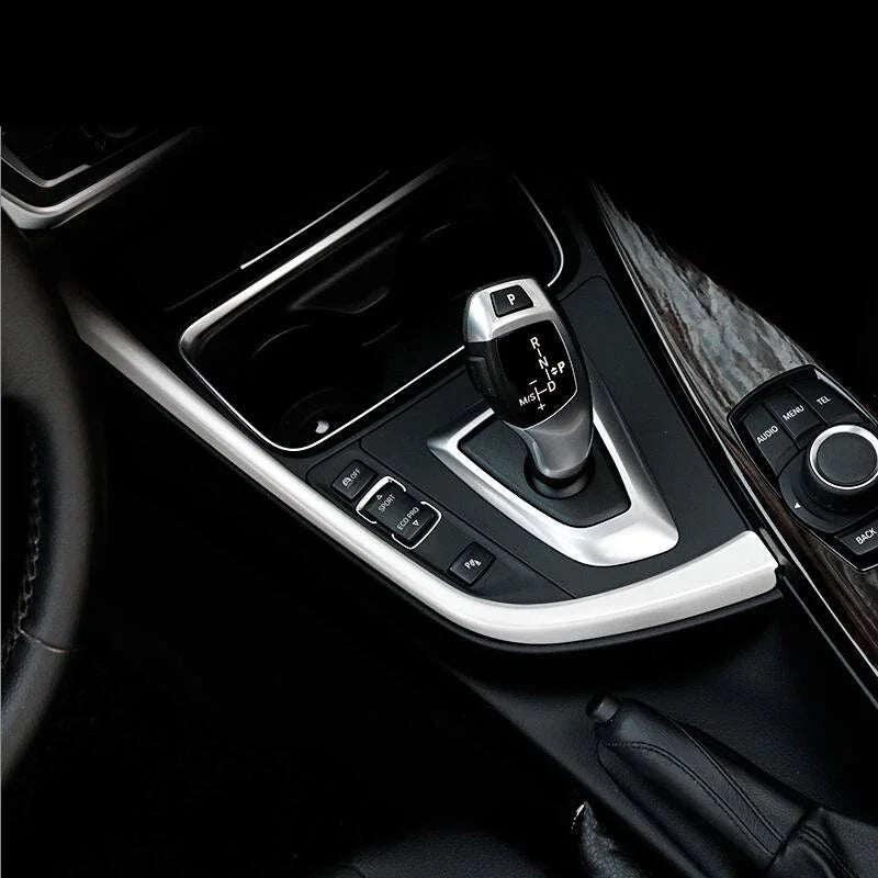 For BMW 3 4 Series F30 F31 F34 F36 Car Styling interior Buttons panel frame Decoration Cover Trim stainless steel Accessories