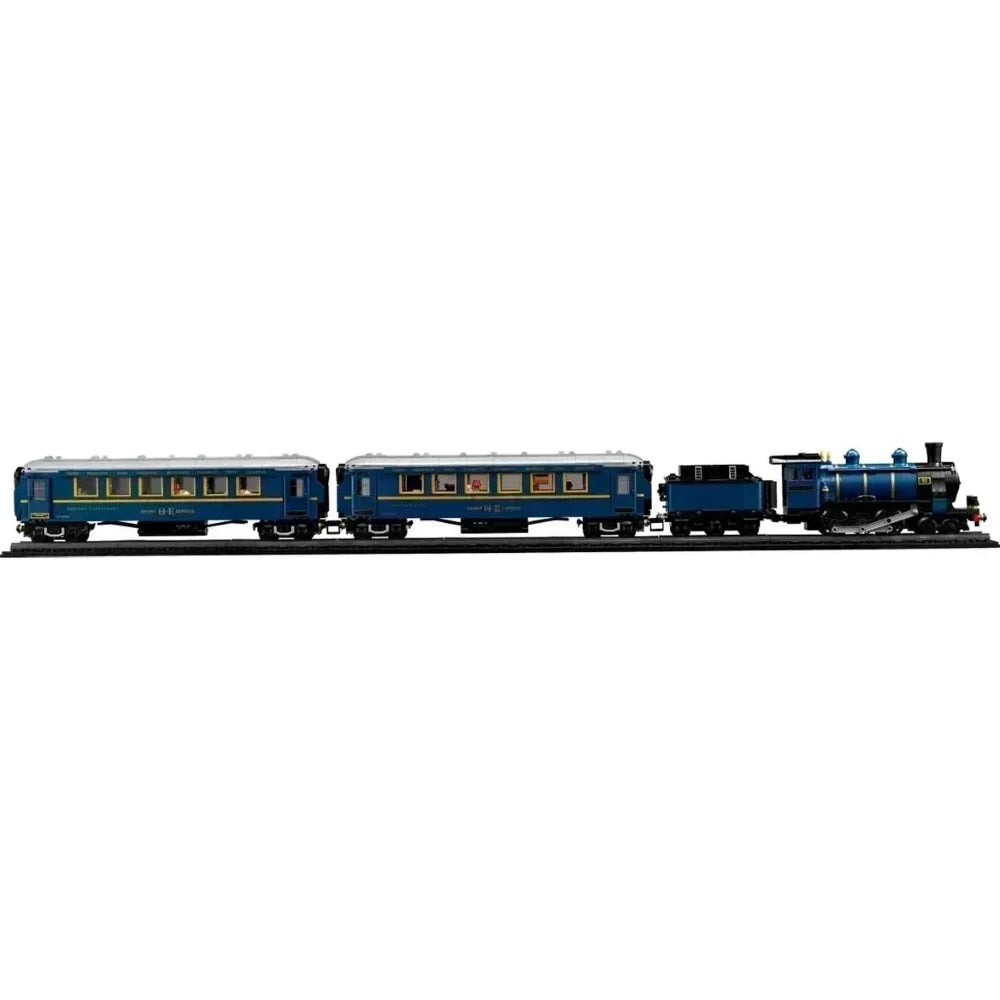 2024 NEW 21344 Ideas 140th anniversary luxury train Bricks Orient Express Train Building Blocks Set  DIY Toys for Children gifts