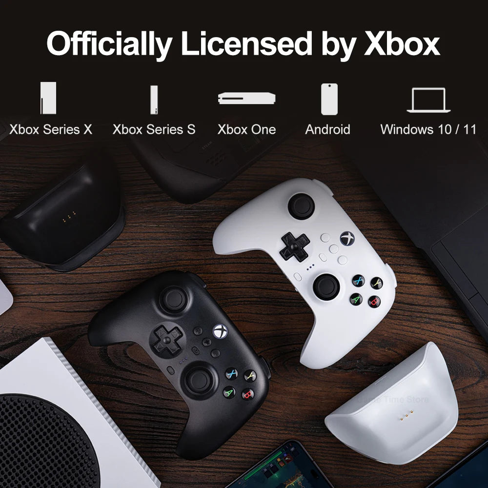 8BitDo Ultimate 3-mode Controller Gamepad with Hall Effect Joysticks for Xbox Series X S, Xbox One, PC Windows 10 11 and Android