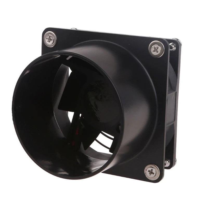 High-Performance Ventilation Fan with Powerful Suction and Plastic Duct Pipe for Effective Smoke and Dust Extraction USB