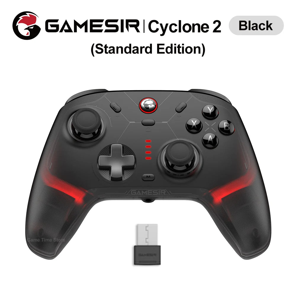 Gamesir Cyclone 2 Pro Nintendo Switch Wireless Gaming Controller RGB Gamepad for Switch PC Android Ios New MAG-RES TMR Joysticks