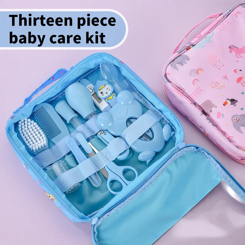 13-Pack Baby Care Kit Baby Hygiene Kit Items Babies Accessories Newborn Care Complete Professional Nursing Tools Mother Kids