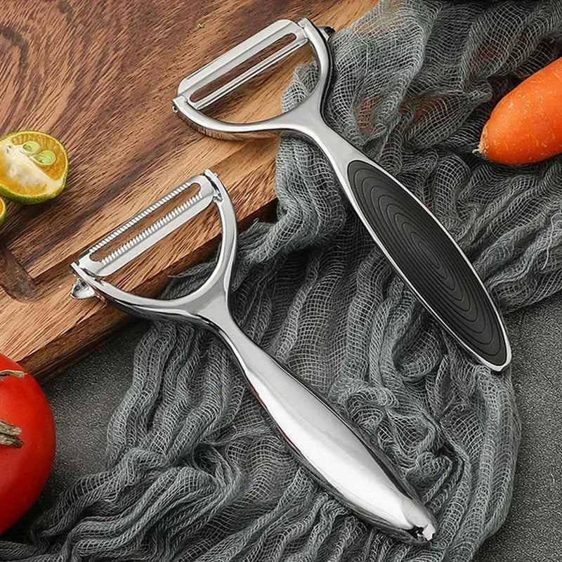 304 Stainless Steel Y-Shaped Potato Apple Peeler Rotatable Fruits Peeler Peeling Tool Kitchen Gadgets Fruit Vegetable Tools