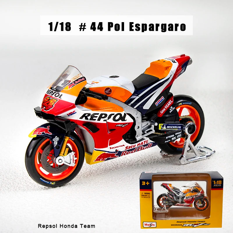 Maisto 1:18 NEW 2023 Ducati Lenovo Team  #1 Bagnaia Champion Moto GP Racing casting alloy motorcycle Model collection gift toy