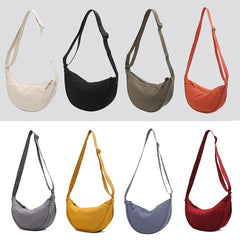 Casual Nylon Hobos Crossbody Bag for Women Designer Shoulder Bags Large Capacity Tote Lady Travel Shopper Bag Female Purses 2024