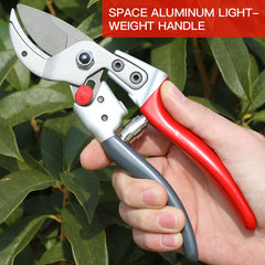 AIRAJ Tree Pruning Scissors Heavy Duty Pruning Shears Garden Scissors Bypass Trim Fruit Flower Shears Home Gardening Hand Tools