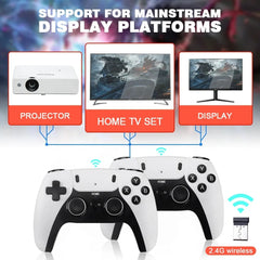 New GD10 PRO Video Game Stick Console 2.4G Double Wireless Controller Game 4K 58000 Games 256GB Retro Games Boy Christmas Gift