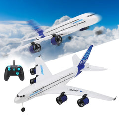 2.4GHz RC Plane A380 3CH RC Airplane 2.4GHz RC Plane Gliders Coreless Motor Fixed Wing Plane Toys RC Plane Gliders RC Airplane