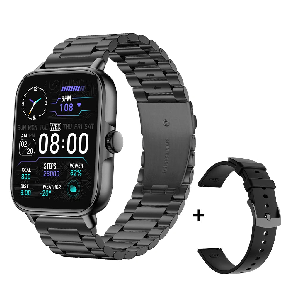 [2023 version] COLMI P28 Plus Smart Watch Men IP68 Waterproof  Voice Bluetooth Call Smartwatch Women For Android iOS Phone