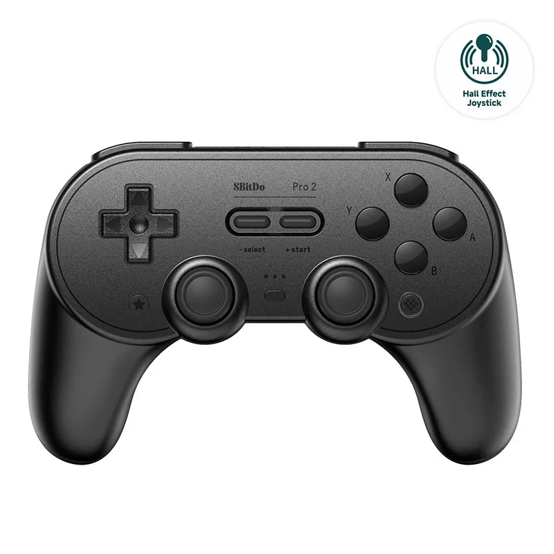 8BitDo New Pro 2 Bluetooth Gamepad with Hall Effect Joystick for  Nintendo Switch, PC, macOS, Android, Steam Deck & Raspberry Pi