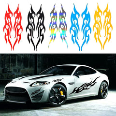 Car Stickers Modified Flame Reflective Sticker Auto Exterior Accessories Decals moto Body Decor Voiture Supplies 자동차 용품 베스트