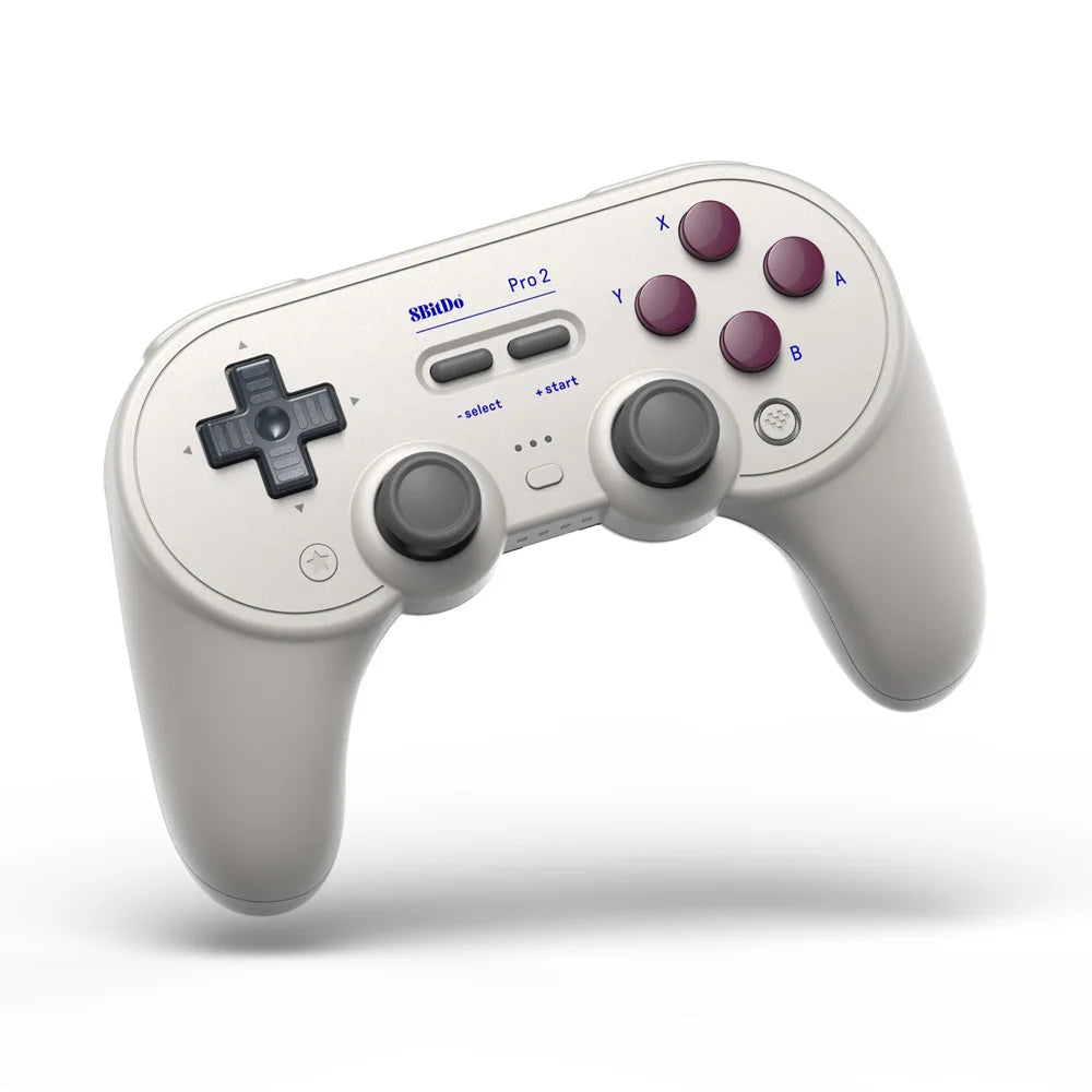 8BitDo New Pro 2 Bluetooth Gamepad with Hall Effect Joystick for  Nintendo Switch, PC, macOS, Android, Steam Deck & Raspberry Pi