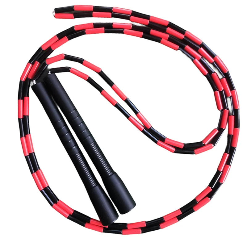 ABS Hard Beaded Bamboo Jump Ropes Adult Professional Skip Jump Rope Weight Loss Fancy Jump for Work Out Children's Jumping Rope