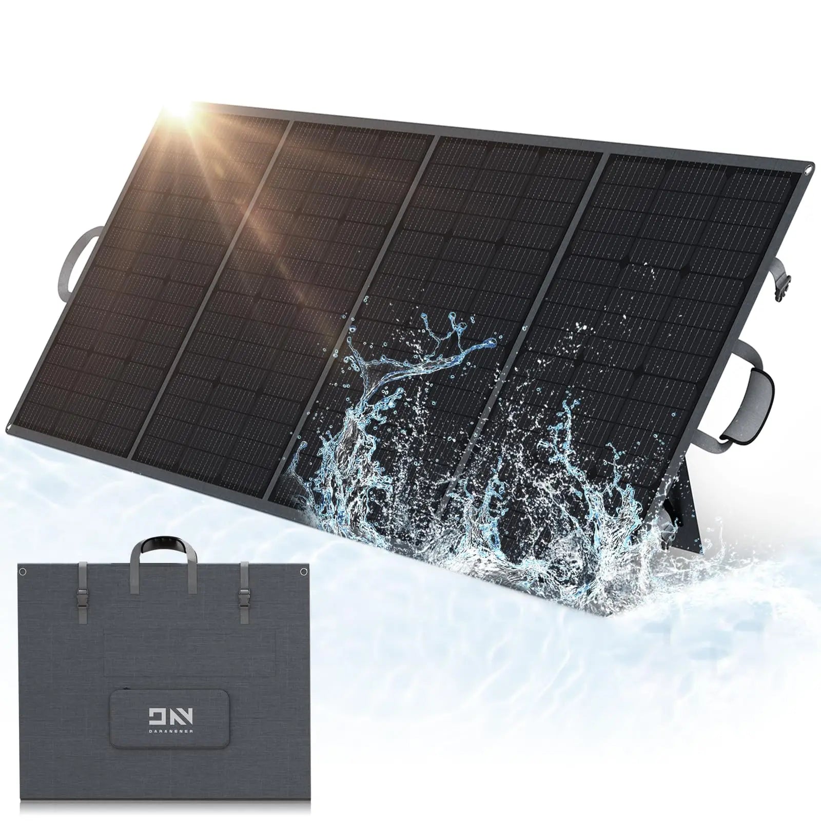 DaranEner 300W Solar Generator 179Wh Portable Power Station 56000mAh Rechargeable Battery for Outdoor Camping Home