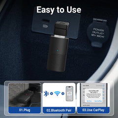 Ottomotion MINI Wireless CarPlay Adapter USB Stick Car Accessories for Hyundai VW Mazda Toyota Kia Ford Chery for iPhone