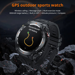 2024 COLMI V75 GPS Smart Watch 1.45" Ultra HD Display Built-in GPS & Compass Make/Receive Phone Calls Smartwatch 650mAh Battery