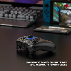 GameSir T4 Pro 2.4G Wireless Mobile Controller Bluetooth Gamepad with 6-axis Gyro for Nintendo Switch Android iPhone PC Joystick