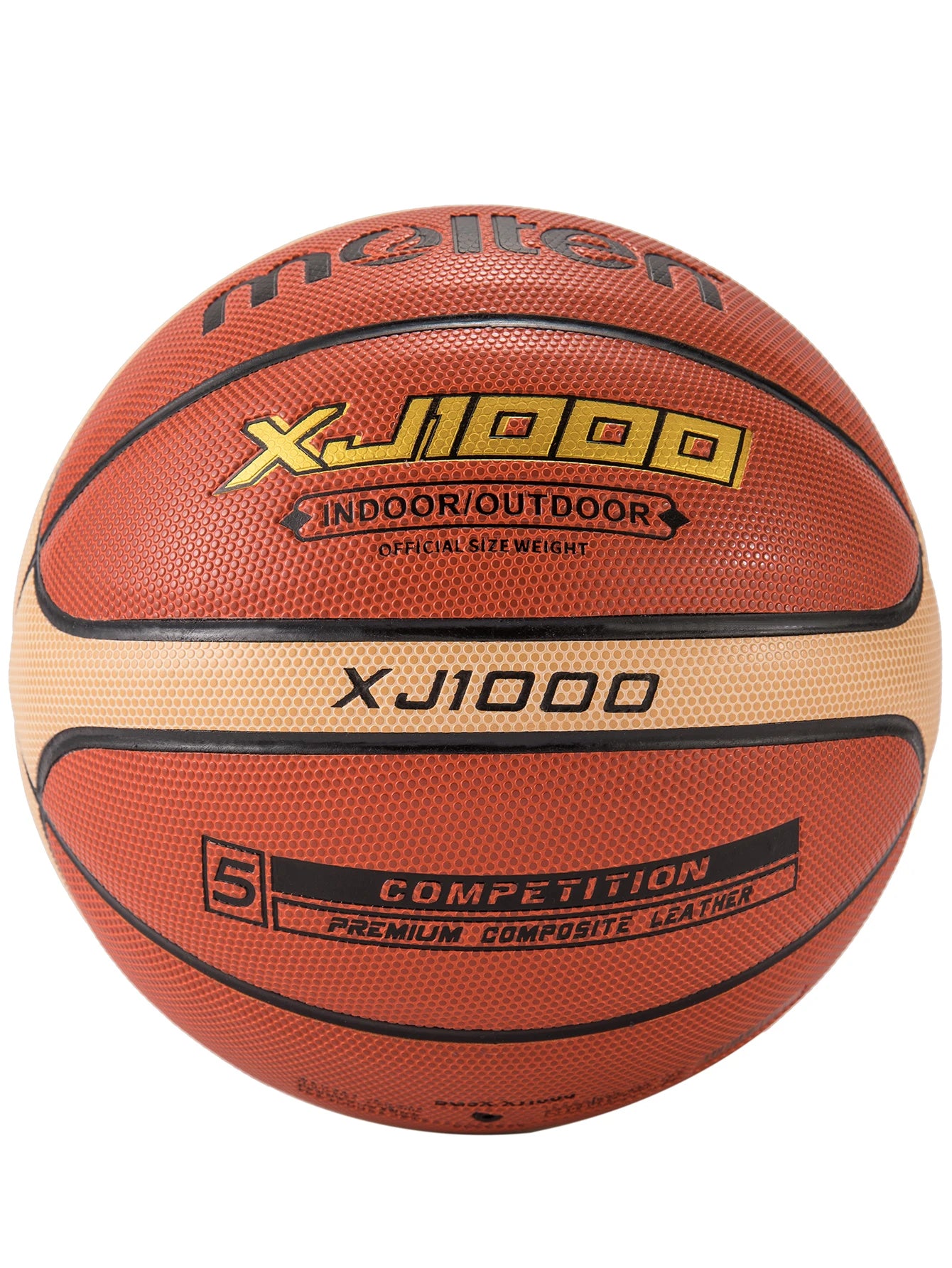 Molten Basketball Ball XJ1000 EZK Official Size 7/6/5 PU Leather for Outdoor Indoor Match Training Men Women Teenager Baloncesto