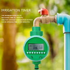 Automatic Irrigation Controller Electronic Intelligence Valve Watering Control Device Lcd Display Garden Watering Timer