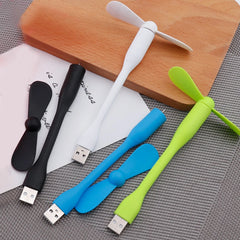 Flexible Portable Mini USB Fan for Power Bank Notebook Computer Summer Travel Cooling Gadget Mobile Phone USB Fans