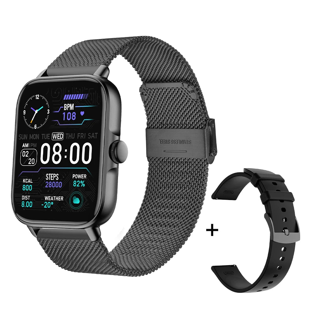 [2023 version] COLMI P28 Plus Smart Watch Men IP68 Waterproof  Voice Bluetooth Call Smartwatch Women For Android iOS Phone