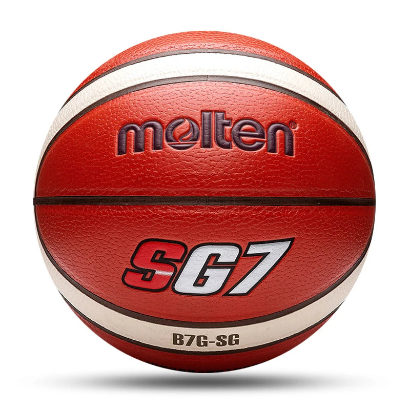 2023 Molten Original Basketball Ball Size 7/6/5 High Quality PU Wear-Resistant Match Training Outdoor Indoor Men basketbol topu