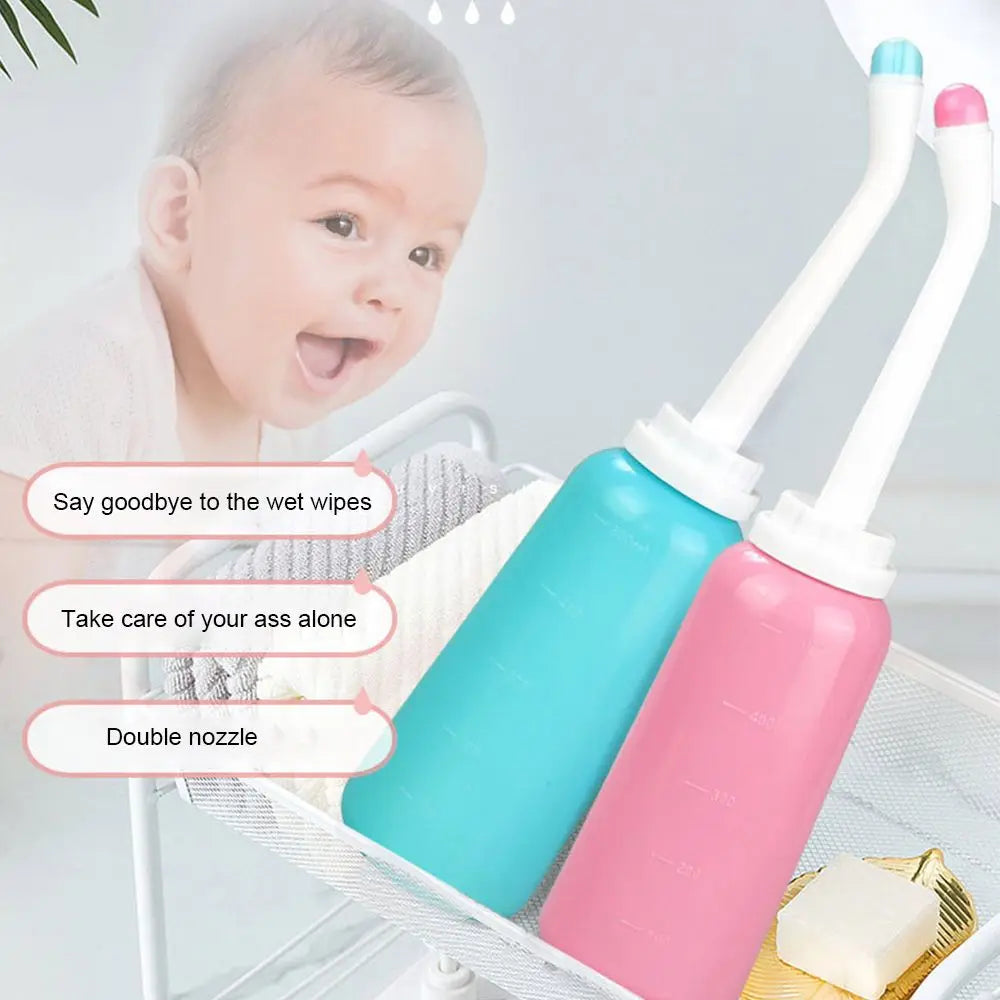 Baby Showers Mom Peri Bottle for Postpartum Essentials Feminine Care MomWasher for Perineal Recovery Cleansing After Birth 500ML