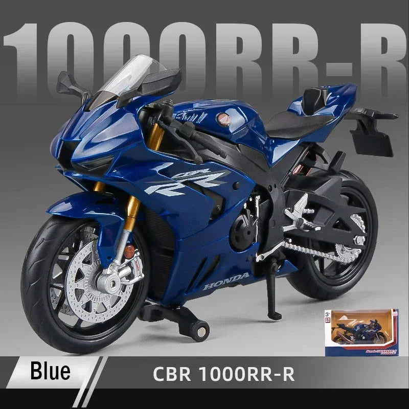 1:12 BMW S1000RR 2021 Die Cast Motorcycle Model Toy Vehicle Collection Autobike Shork-Absorber Off Road Autocycle Toys Car