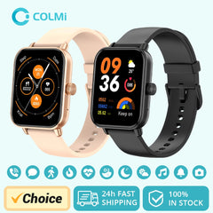 COLMI Voice Calling Smartwatch Men 24H Health Monitor 100+ Sports Modes, Bluetooth Smart Watch Women 1.9 inch Display