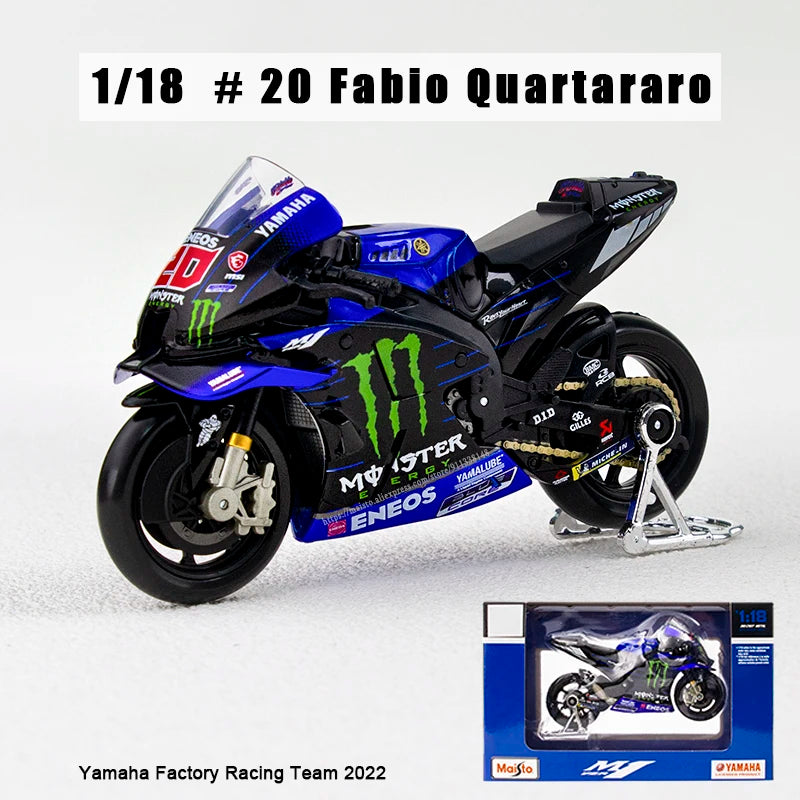 Maisto 1:18 NEW 2023 Ducati Lenovo Team  #1 Bagnaia Champion Moto GP Racing casting alloy motorcycle Model collection gift toy